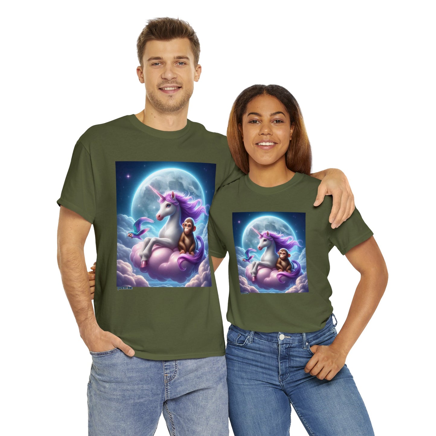 T-shirt | Rosa Enhörning