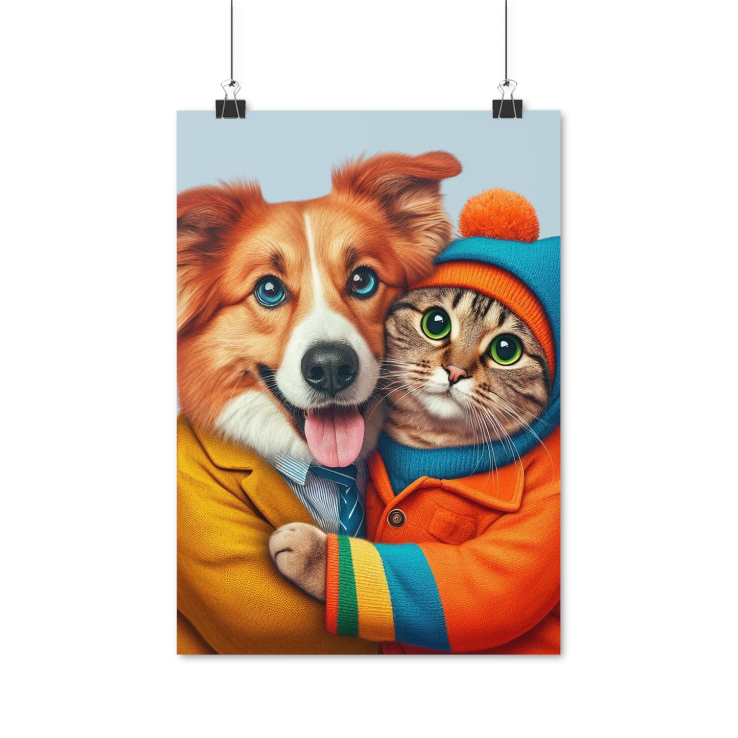 Poster Hund och Katt