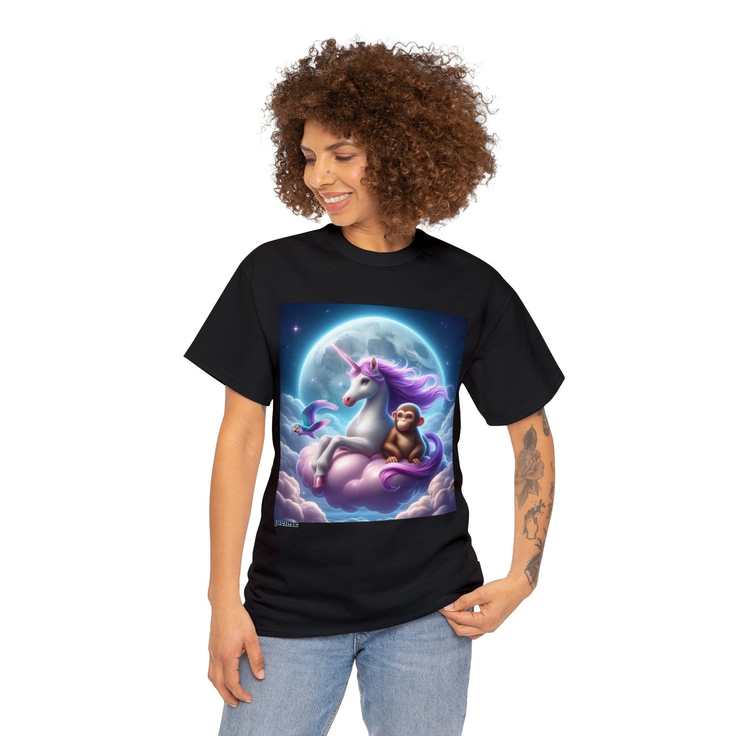 T-shirt | Rosa Enhörning