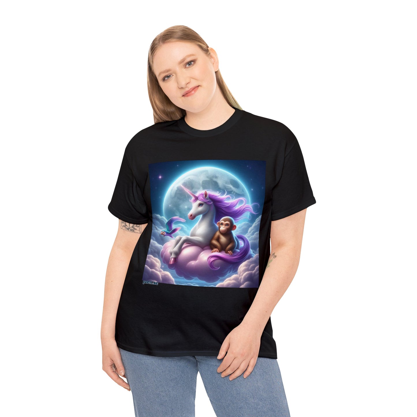 T-shirt | Rosa Enhörning