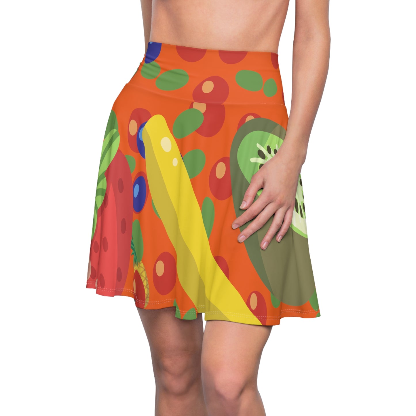 Skjol | Skater Skirt | Orange