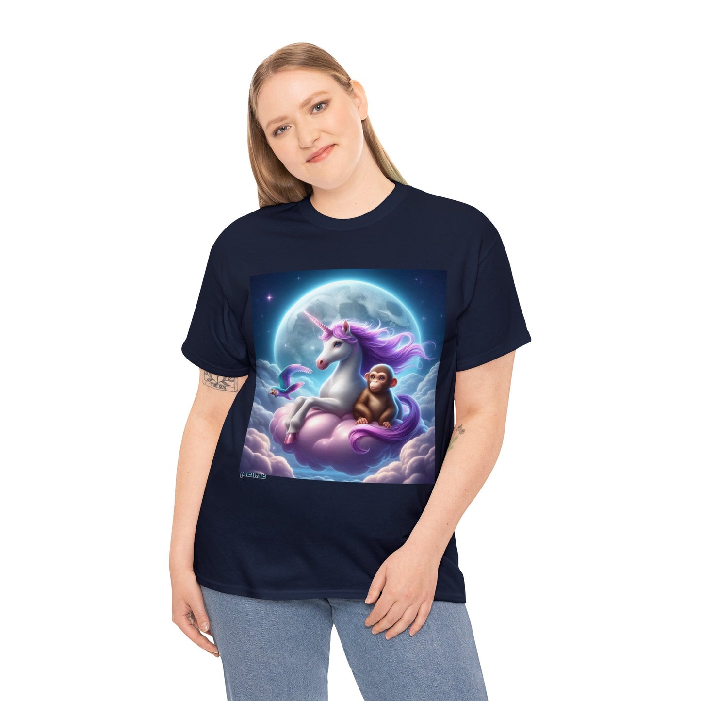 T-shirt | Rosa Enhörning