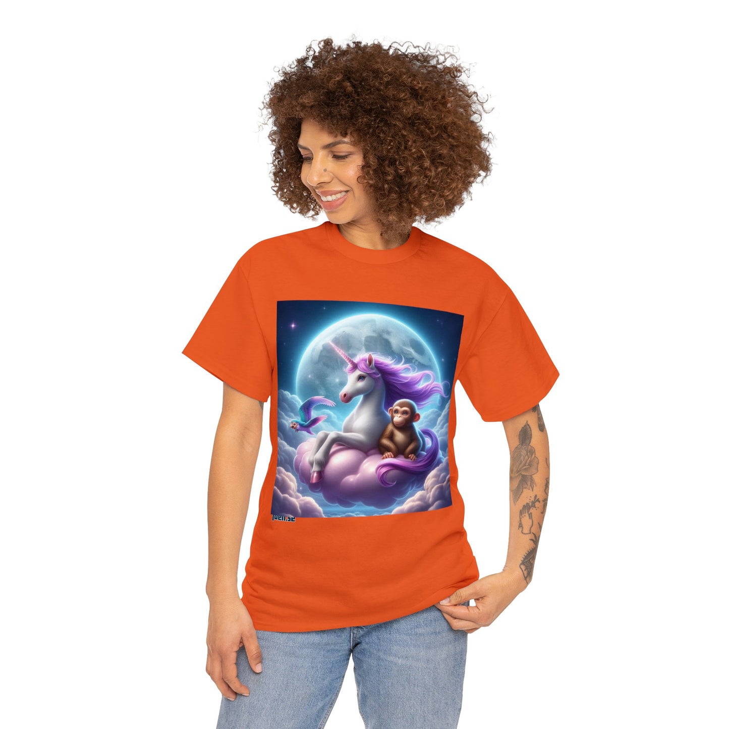 T-shirt | Rosa Enhörning