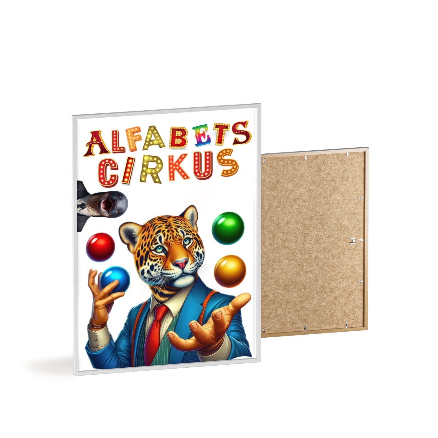Poster | Alfabetscirkus | Tiger