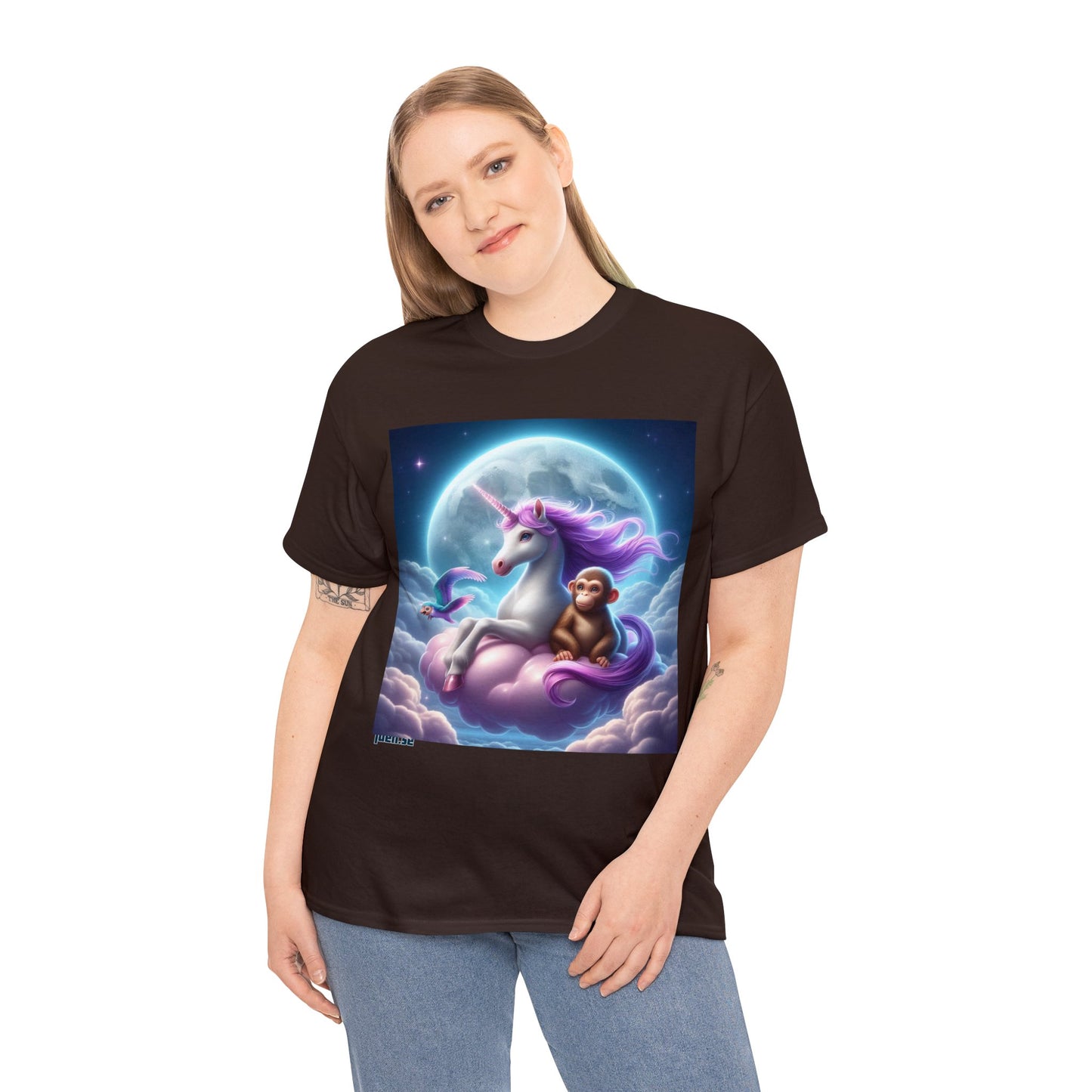 T-shirt | Rosa Enhörning