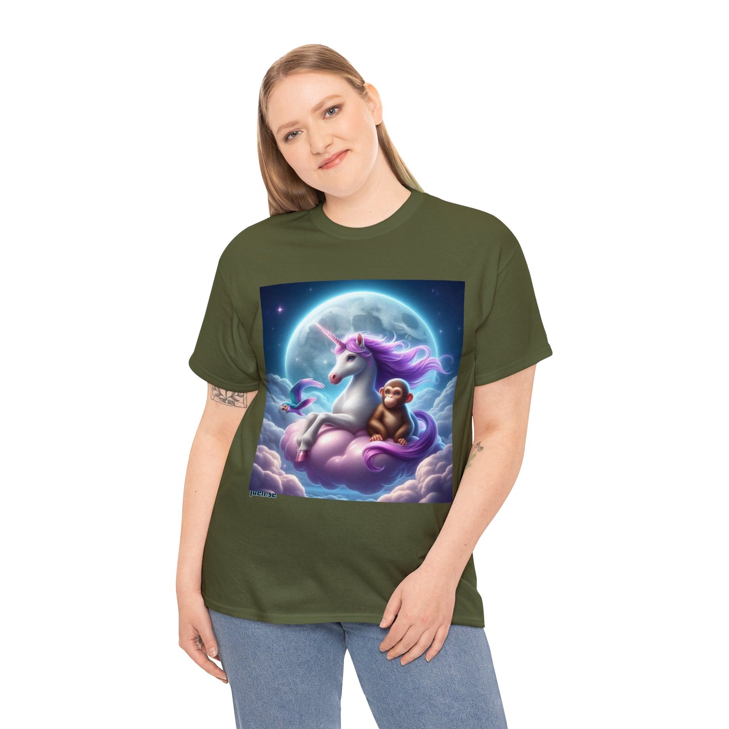T-shirt | Rosa Enhörning