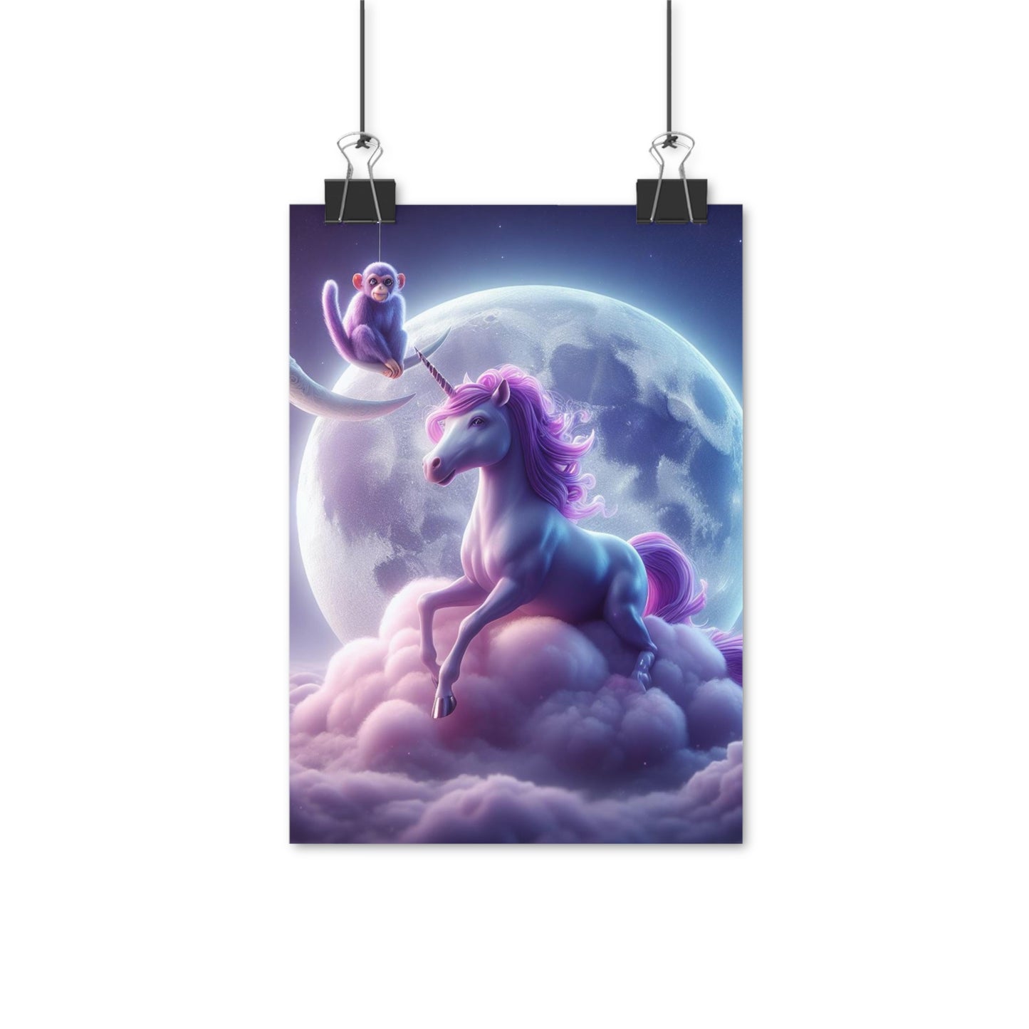 Poster | Enhörning och Apa