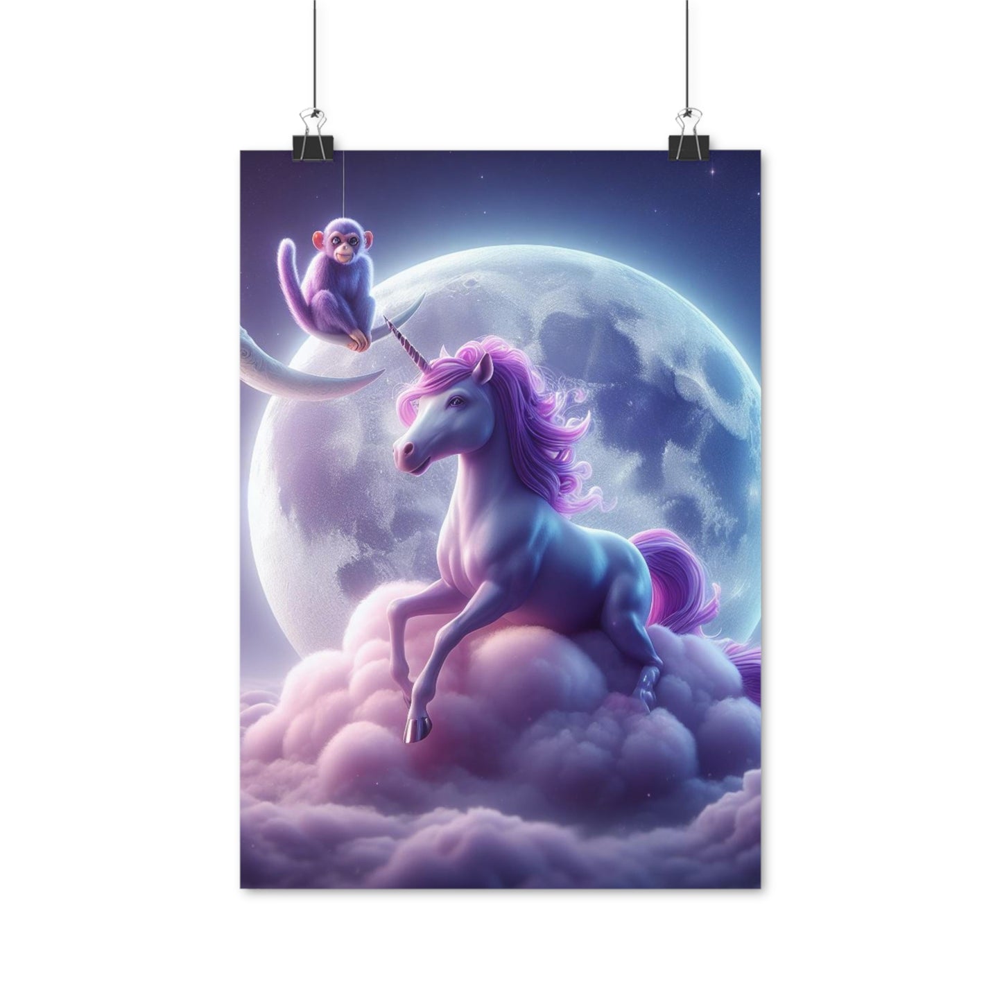 Poster | Enhörning och Apa