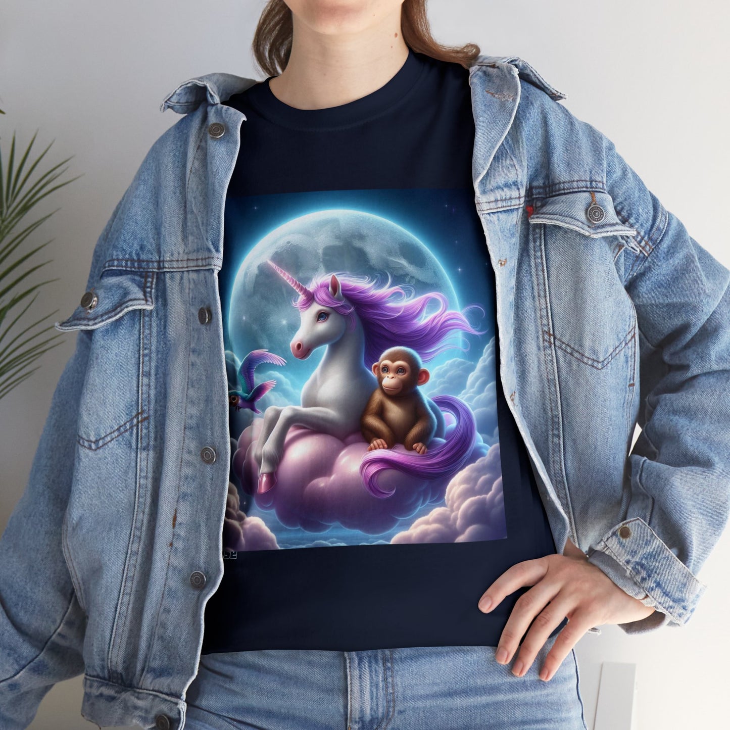 T-shirt | Rosa Enhörning