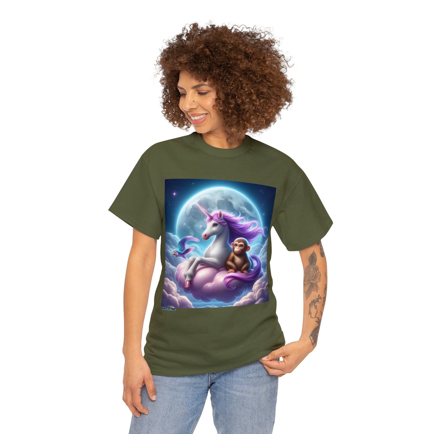 T-shirt | Rosa Enhörning