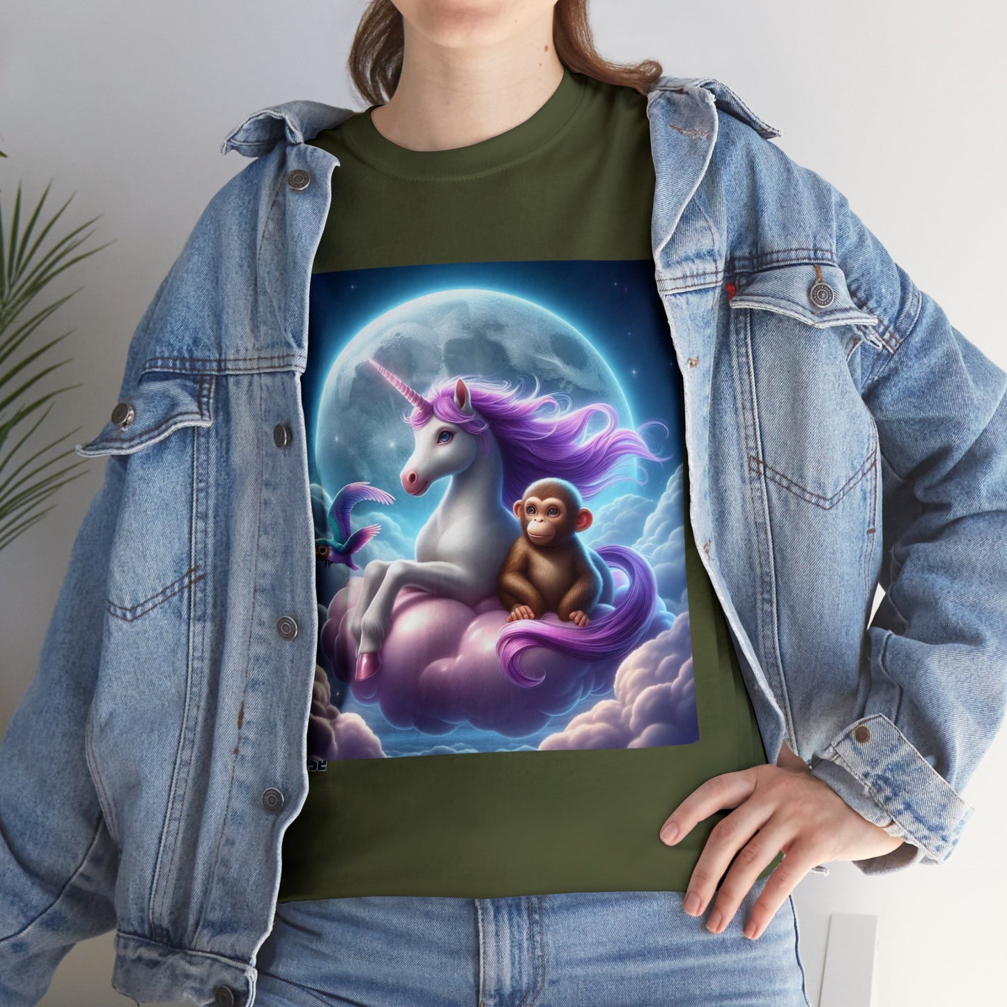 T-shirt | Rosa Enhörning