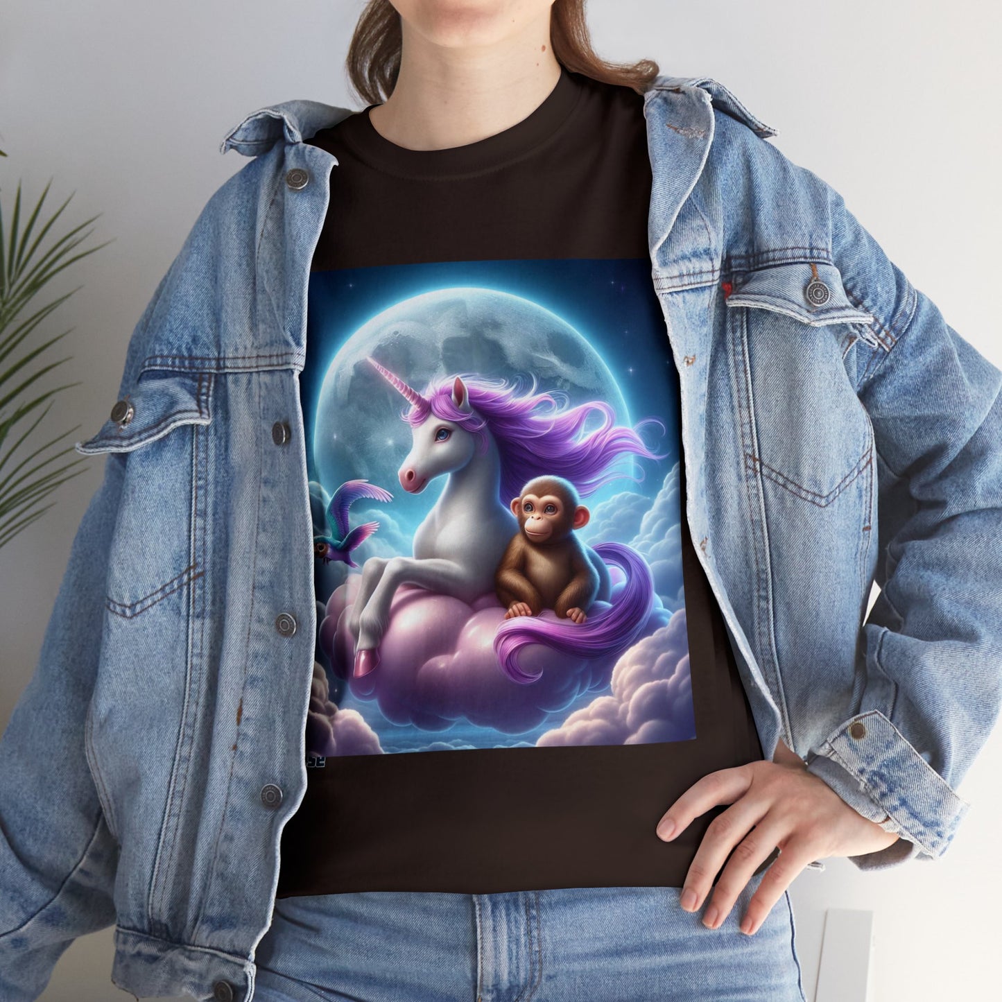 T-shirt | Rosa Enhörning