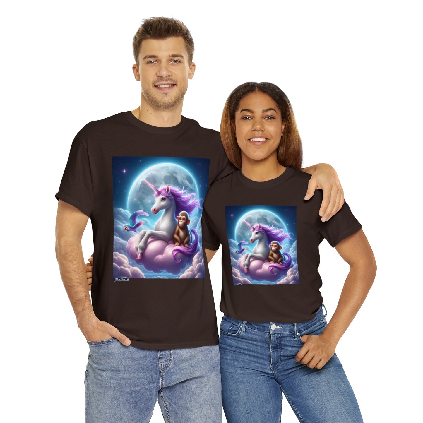T-shirt | Rosa Enhörning