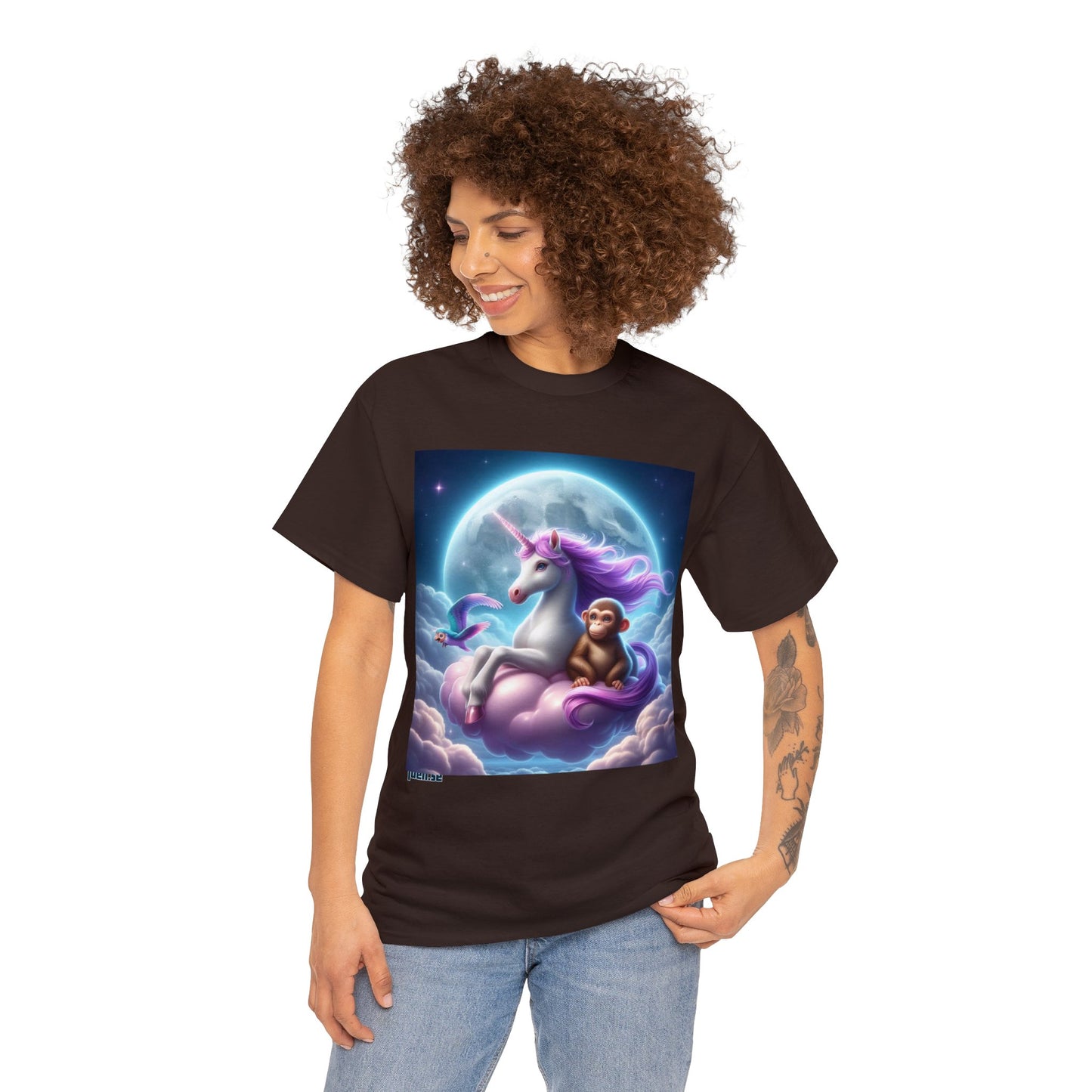 T-shirt | Rosa Enhörning